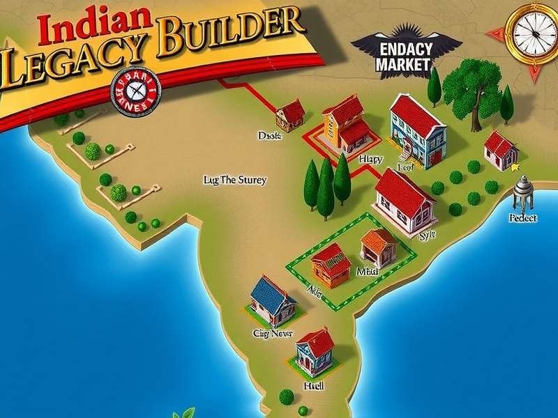 Authentic Indian Business Conditions Indian Market Simulation in Rich Legacy Builder